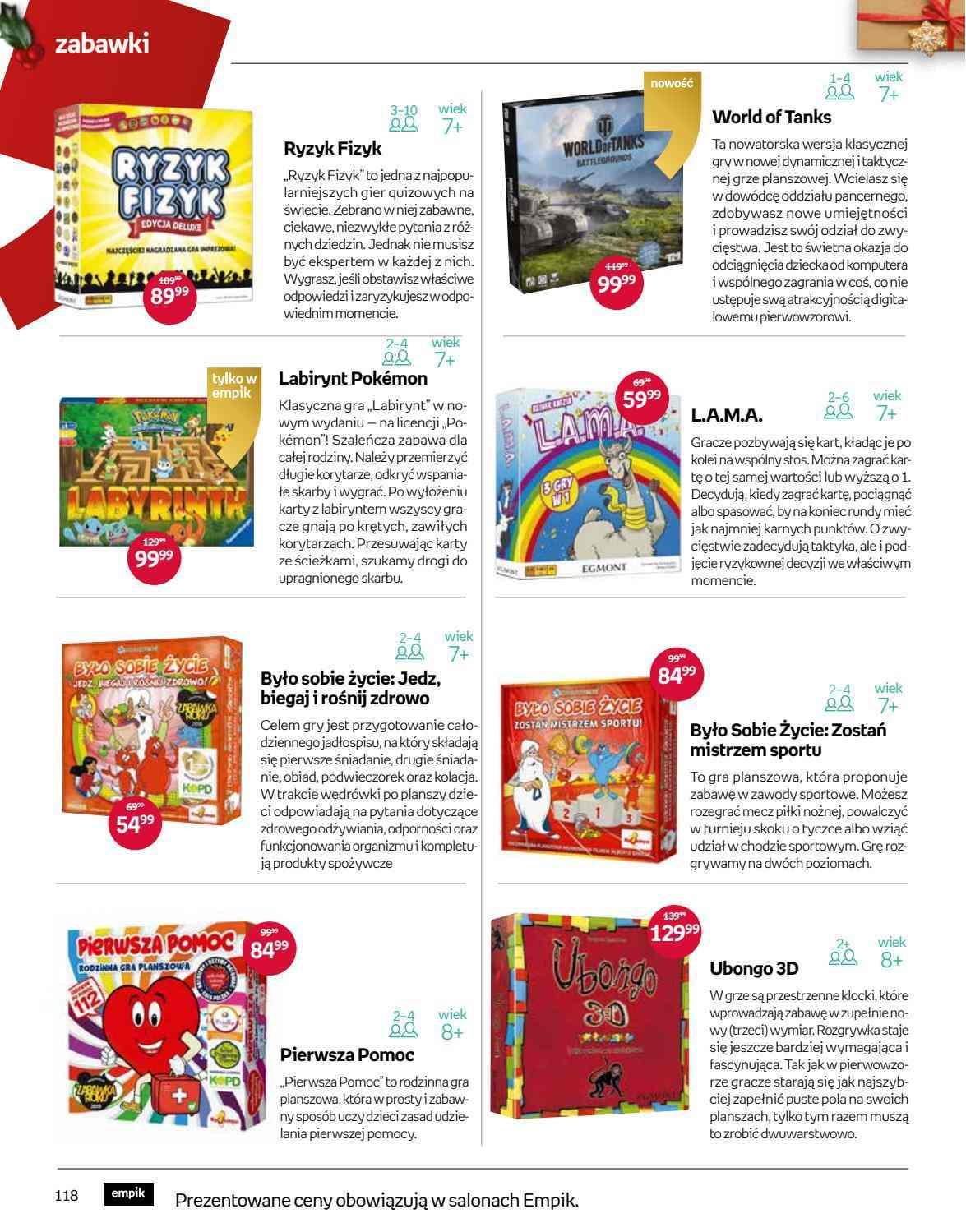 Gazetka promocyjna empik str. 120