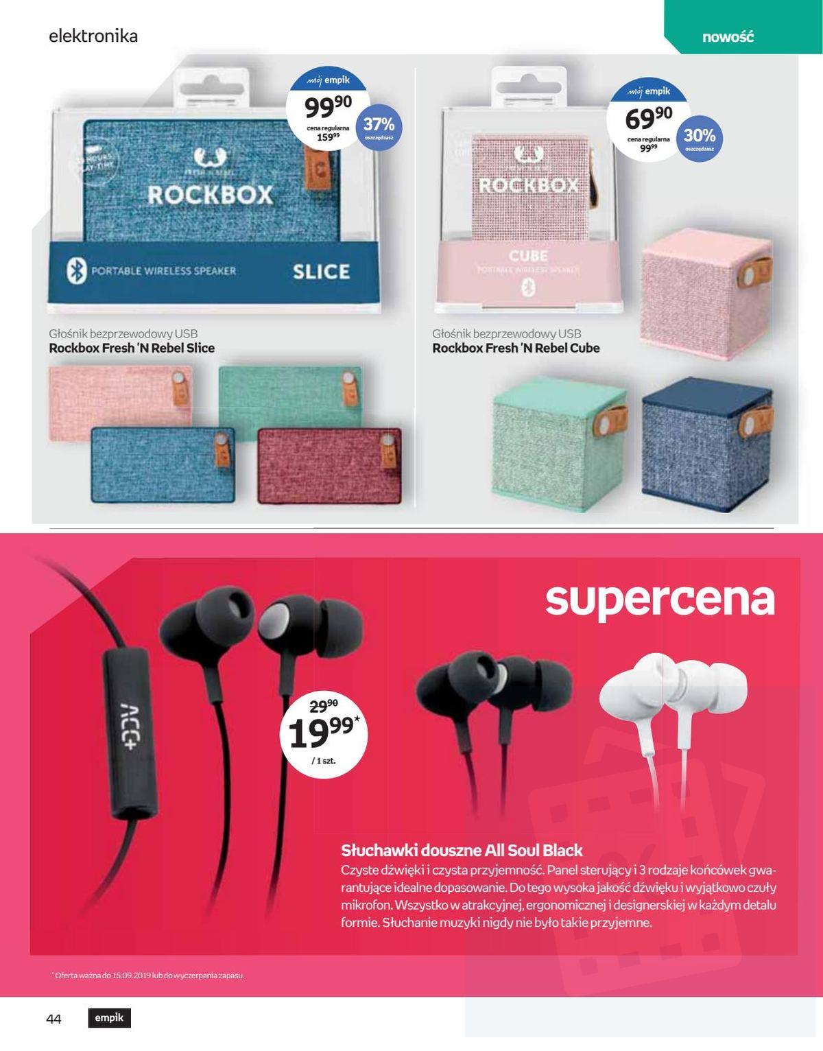 Gazetka promocyjna empik str. 44