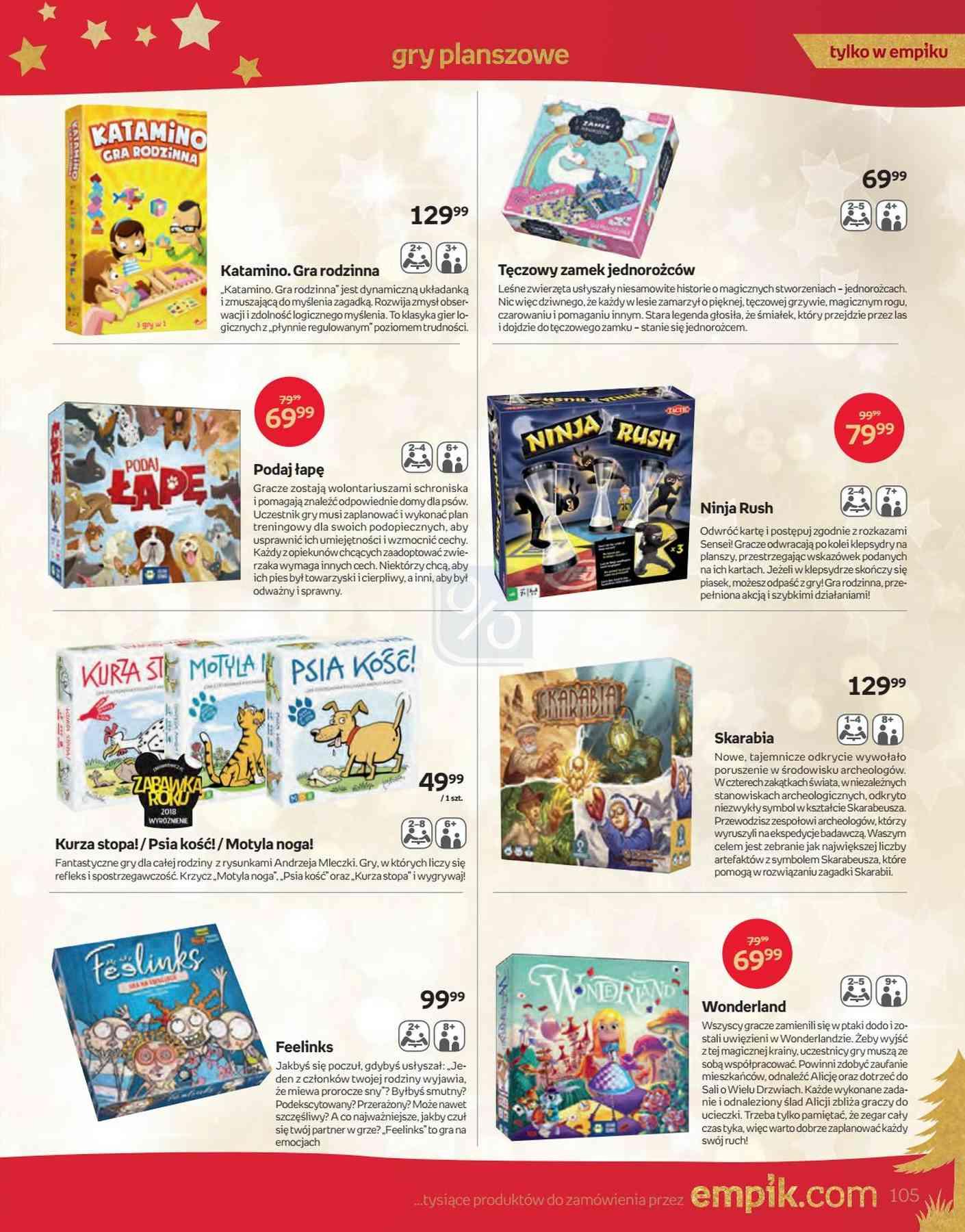 Gazetka promocyjna empik str. 105