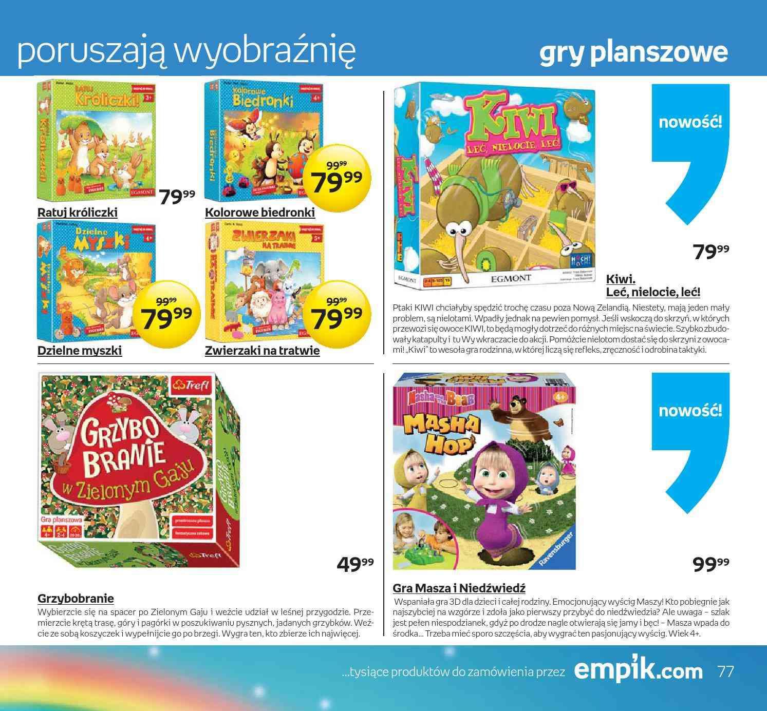 Gazetka promocyjna empik str. 77