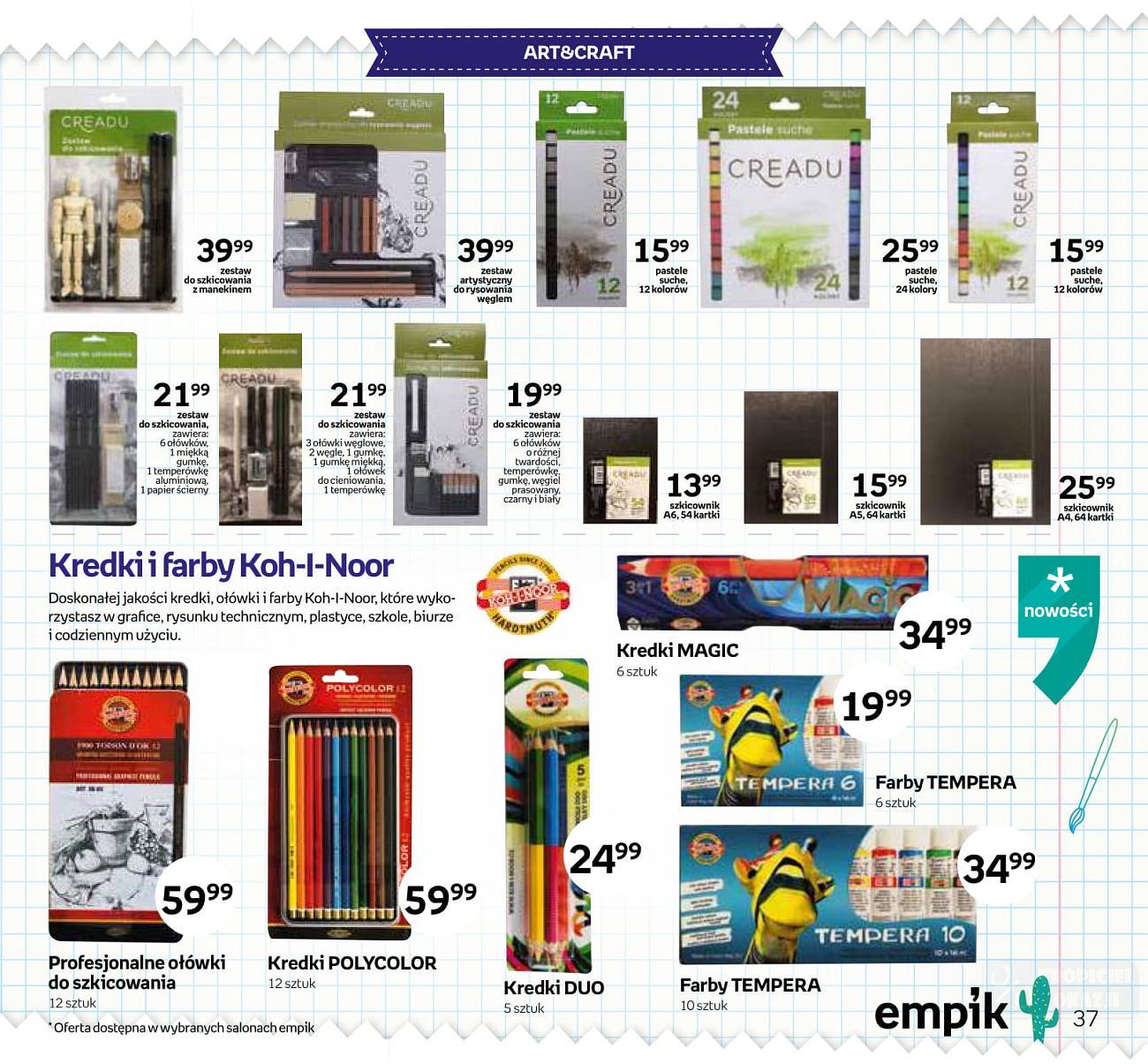 Gazetka promocyjna empik str. 37