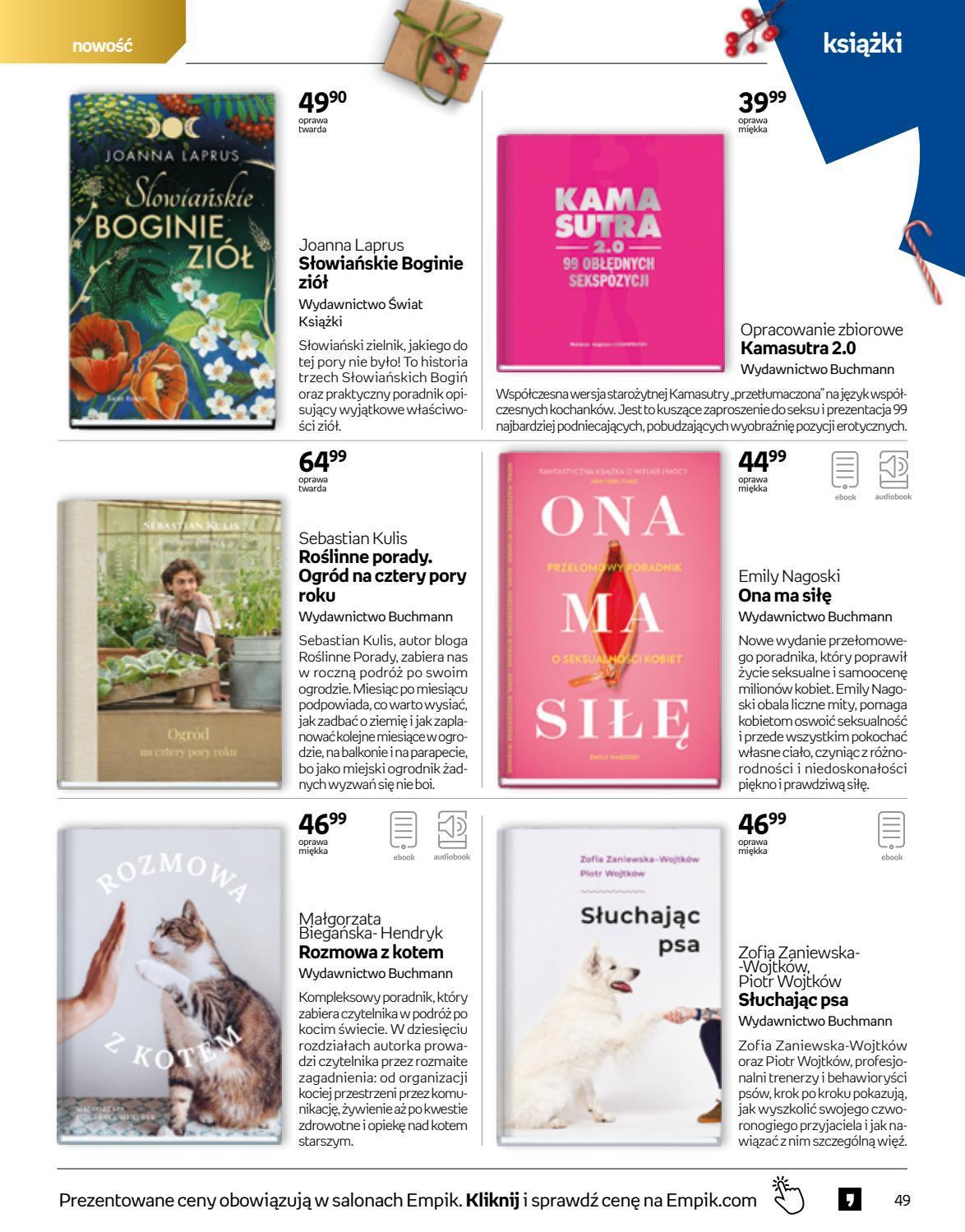 Gazetka promocyjna empik str. 49