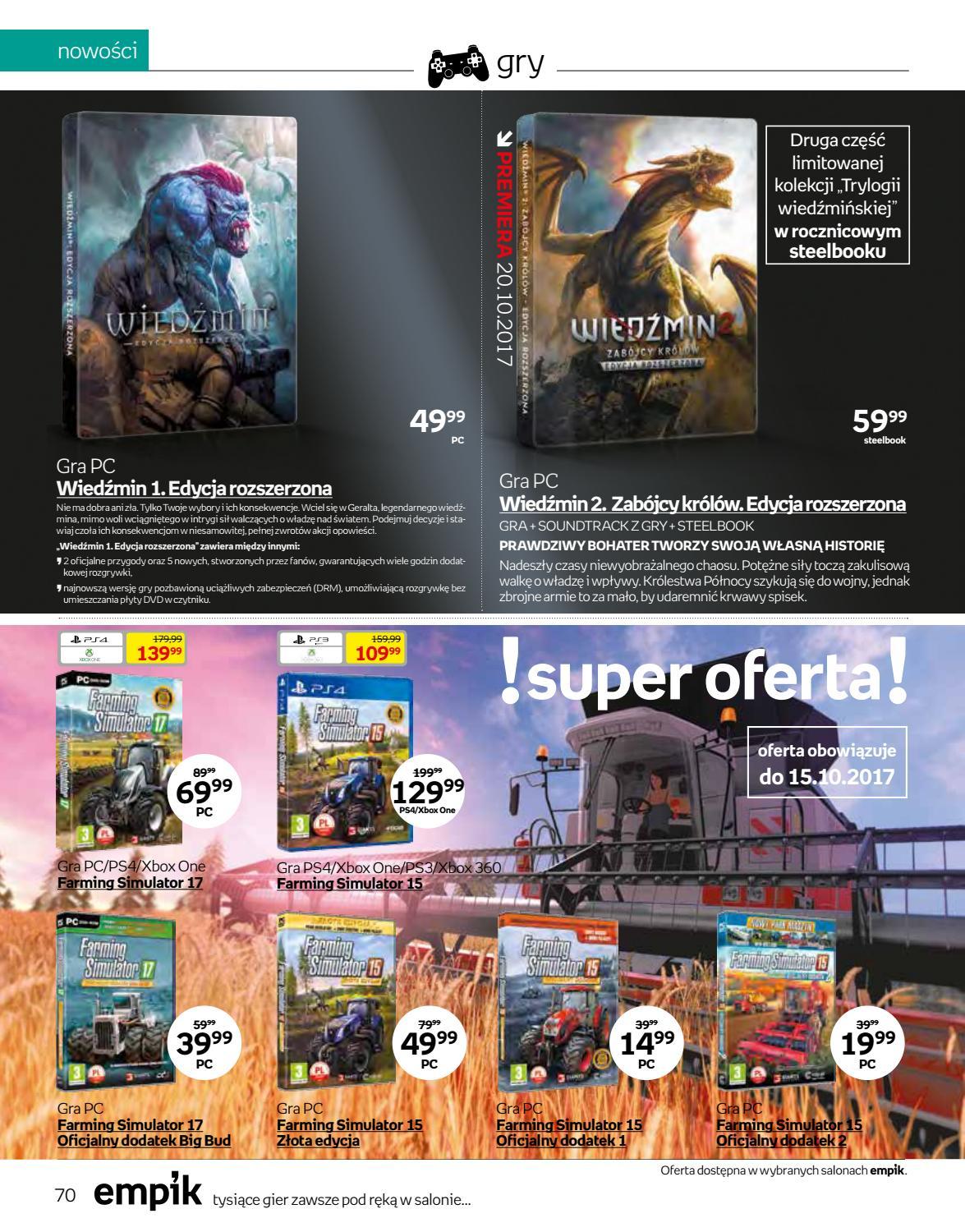 Gazetka promocyjna empik str. 70