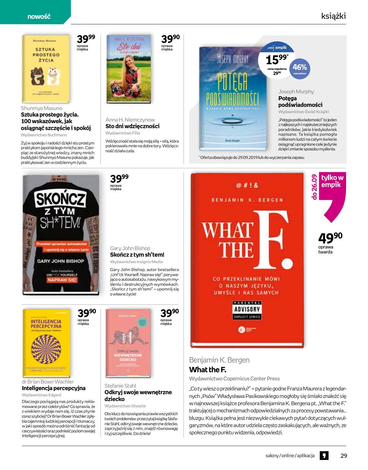 Gazetka promocyjna empik str. 29