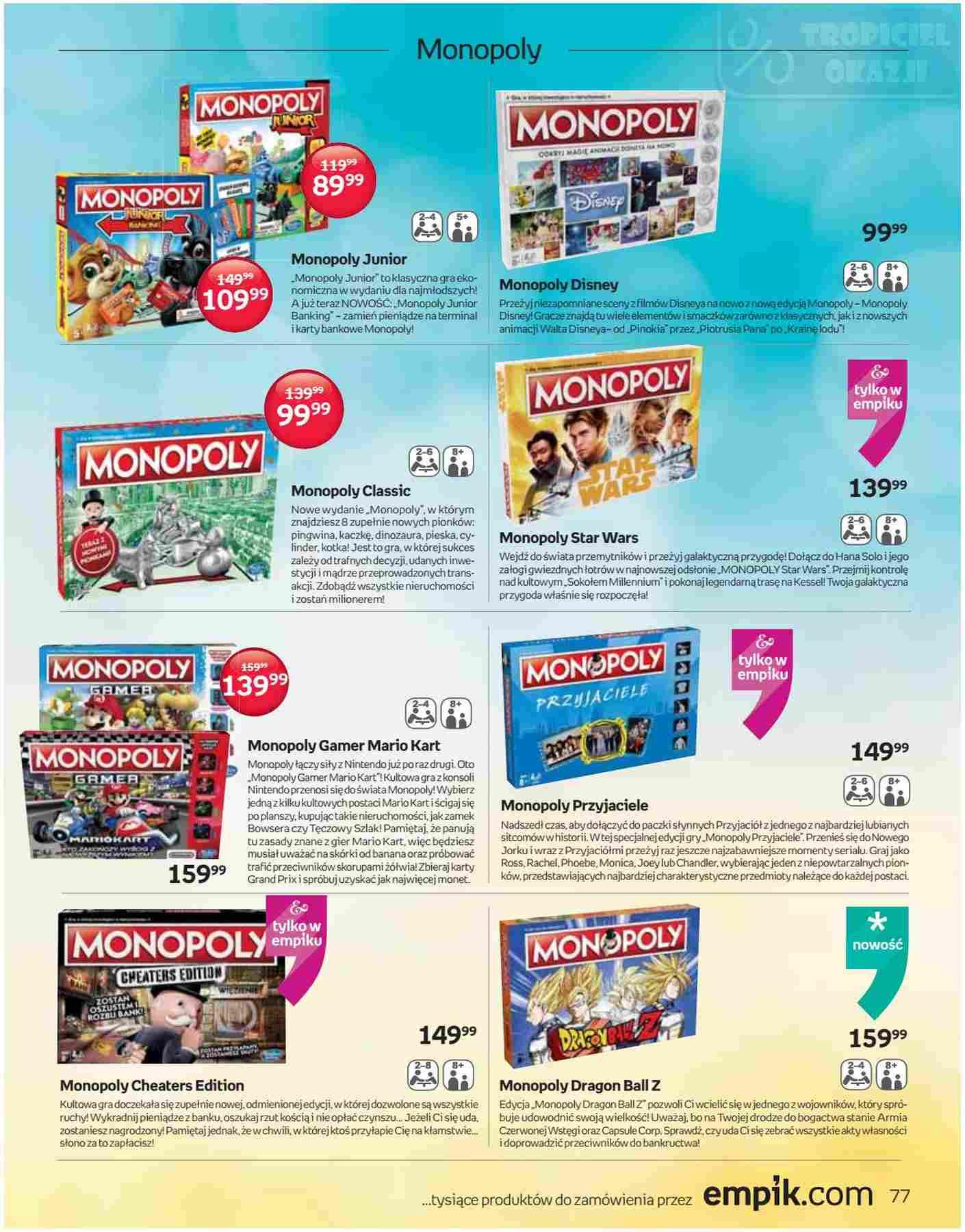 Gazetka promocyjna empik str. 77