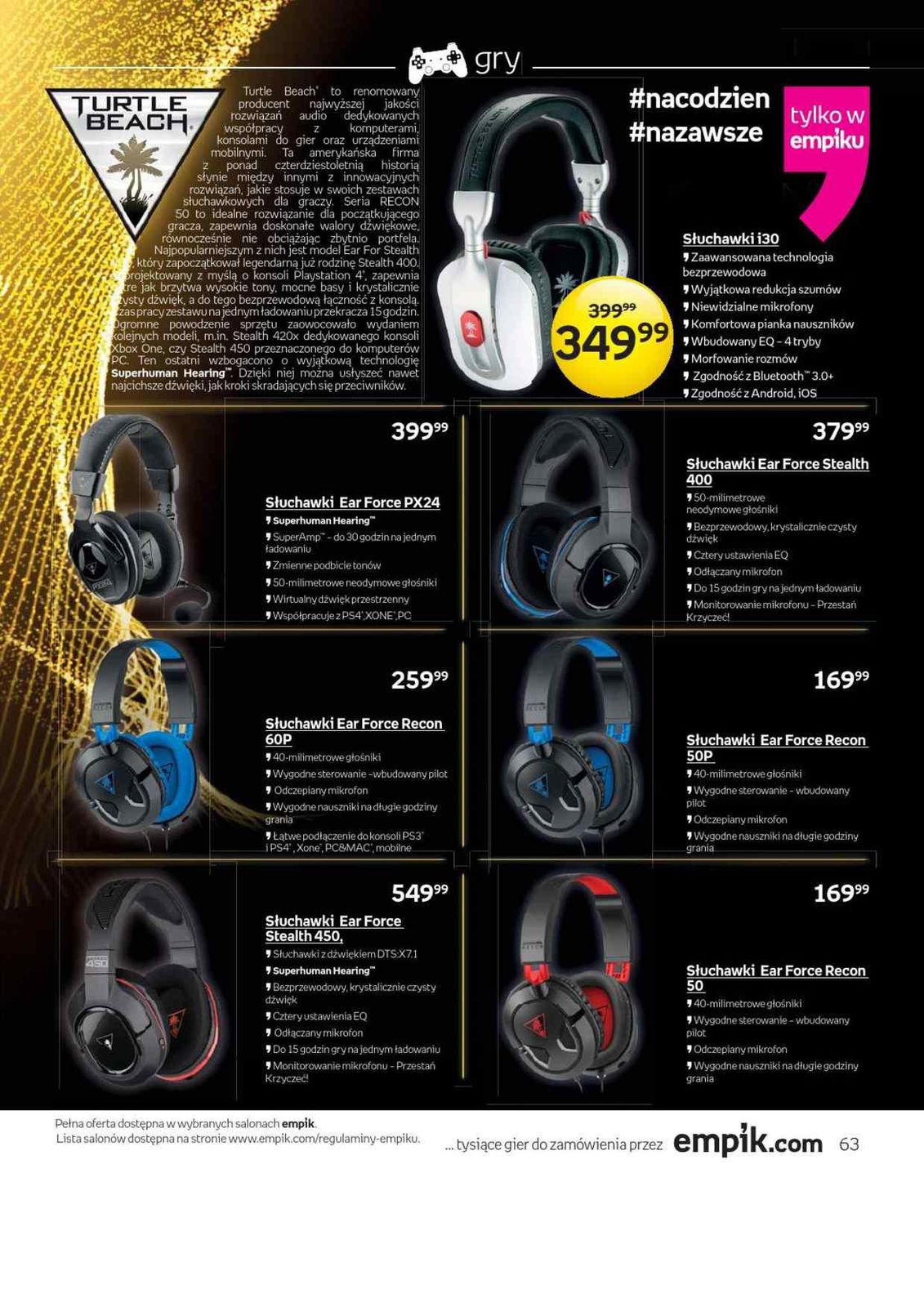 Gazetka promocyjna empik str. 63