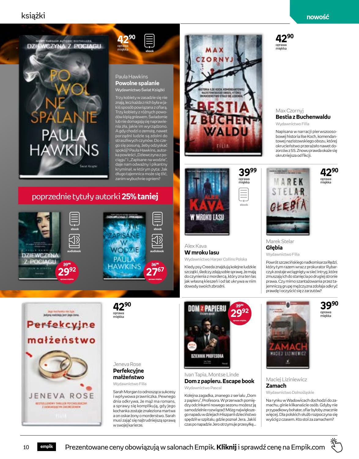 Gazetka promocyjna empik str. 10