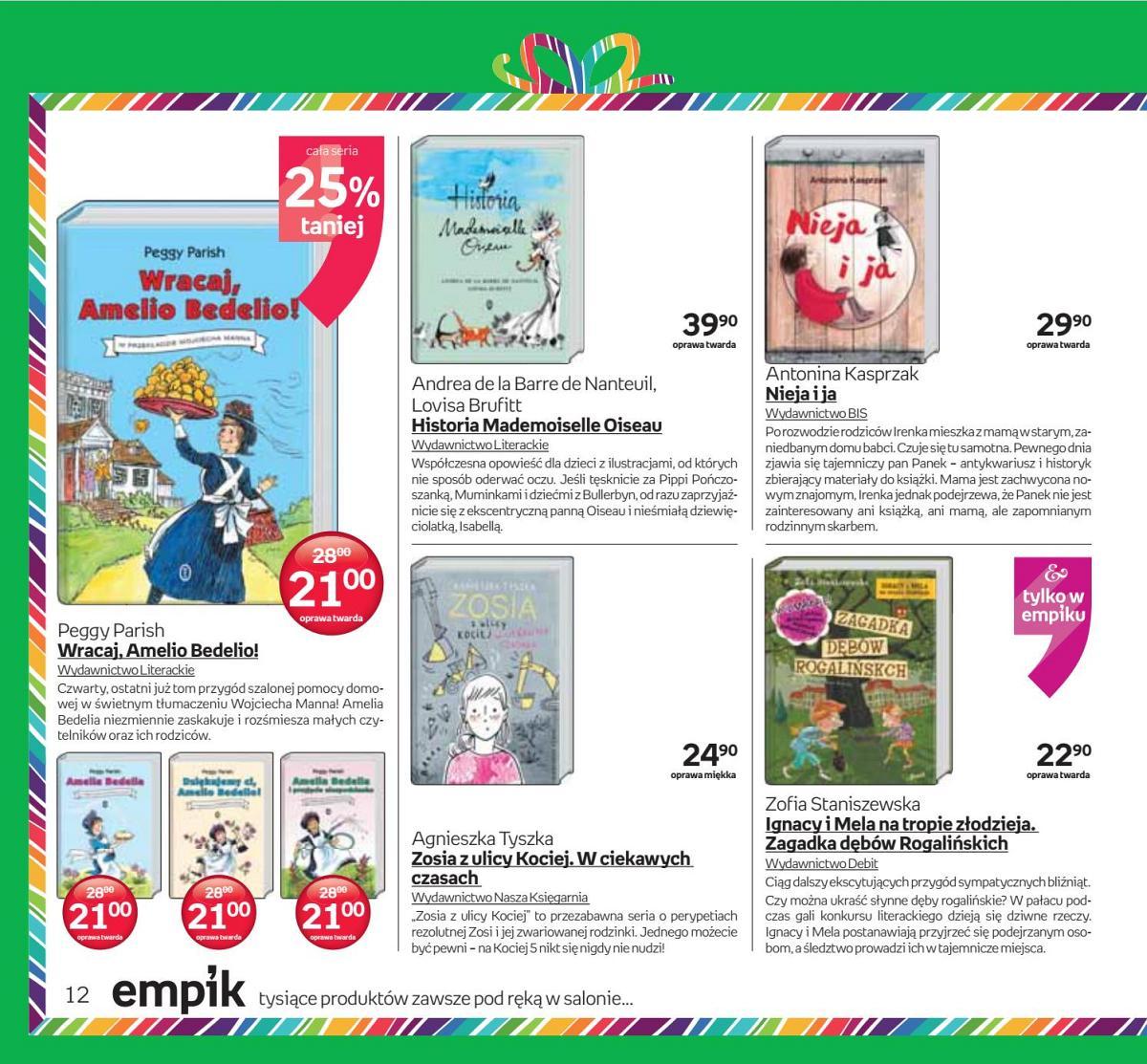 Gazetka promocyjna empik str. 12