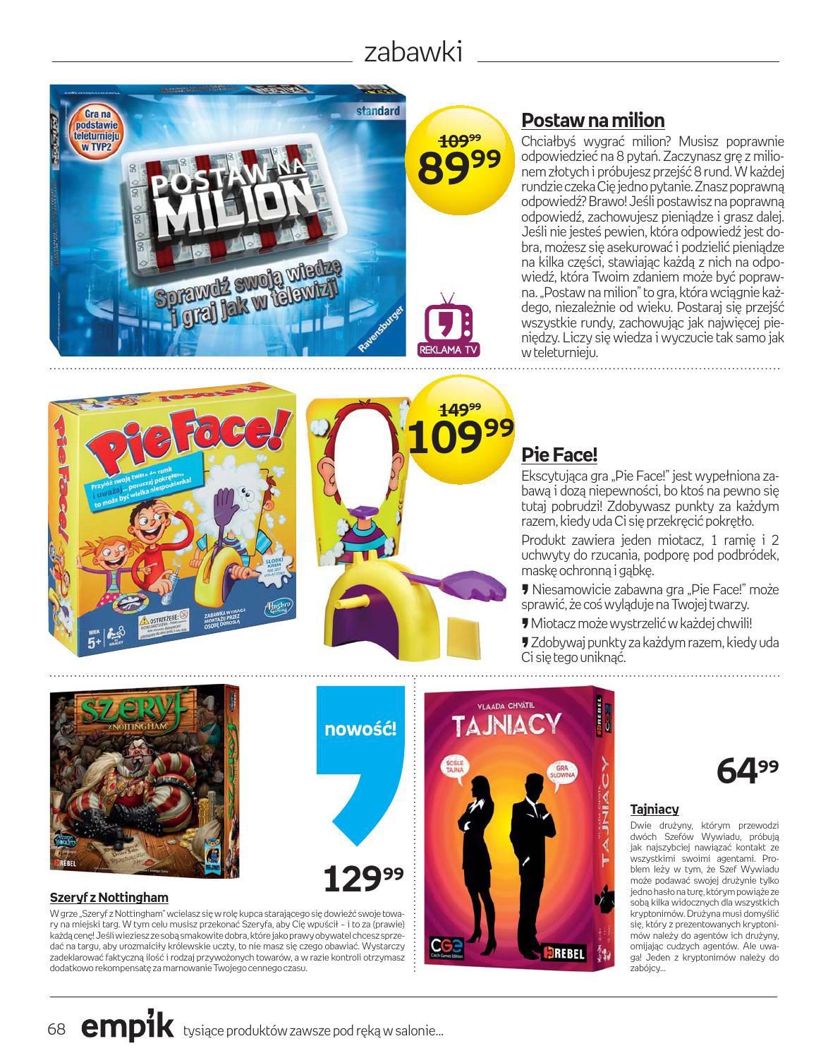 Gazetka promocyjna empik str. 68
