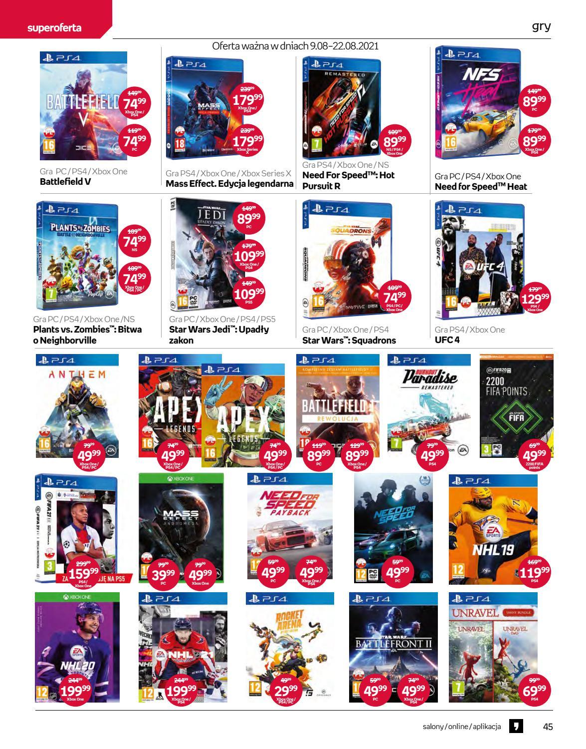 Gazetka promocyjna empik str. 45