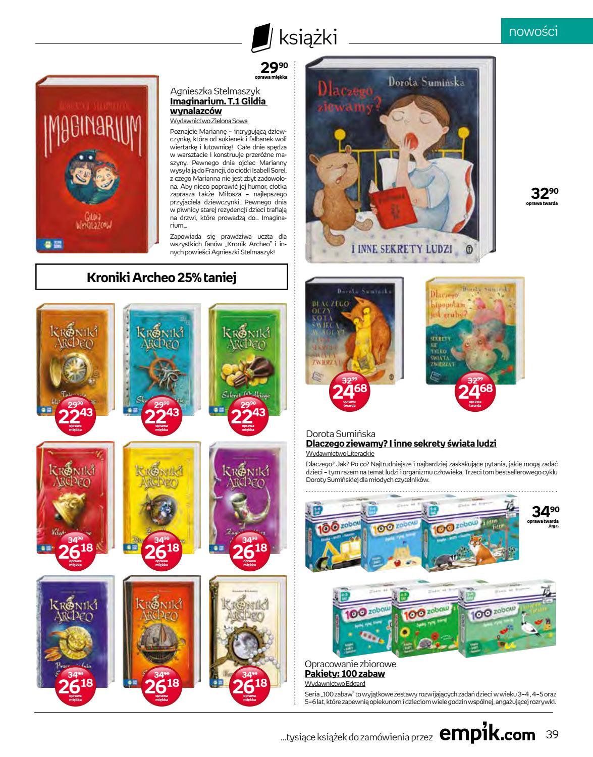 Gazetka promocyjna empik str. 39
