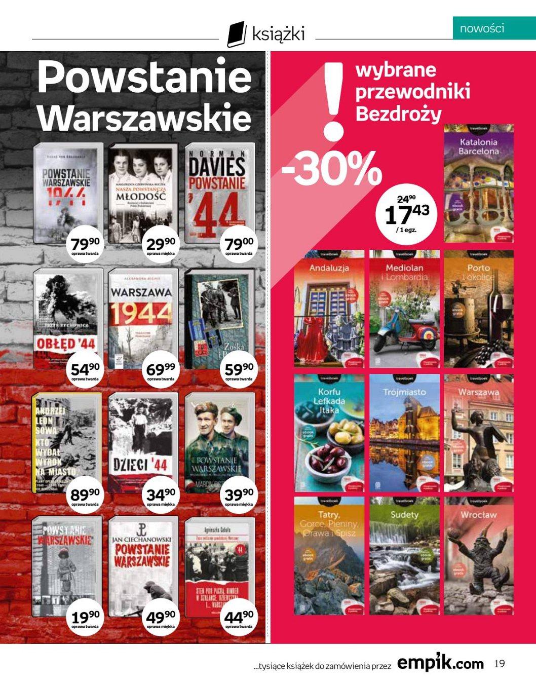 Gazetka promocyjna empik str. 19