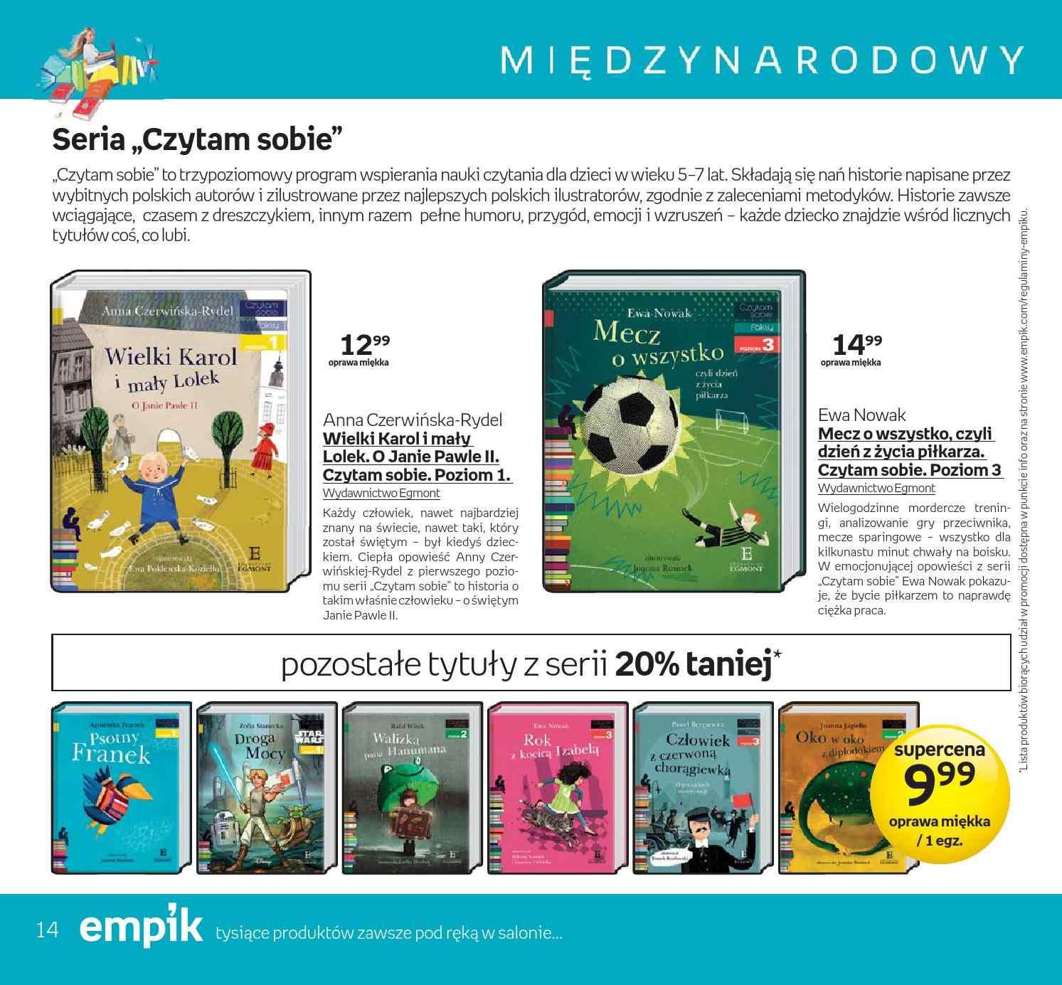 Gazetka promocyjna empik str. 14