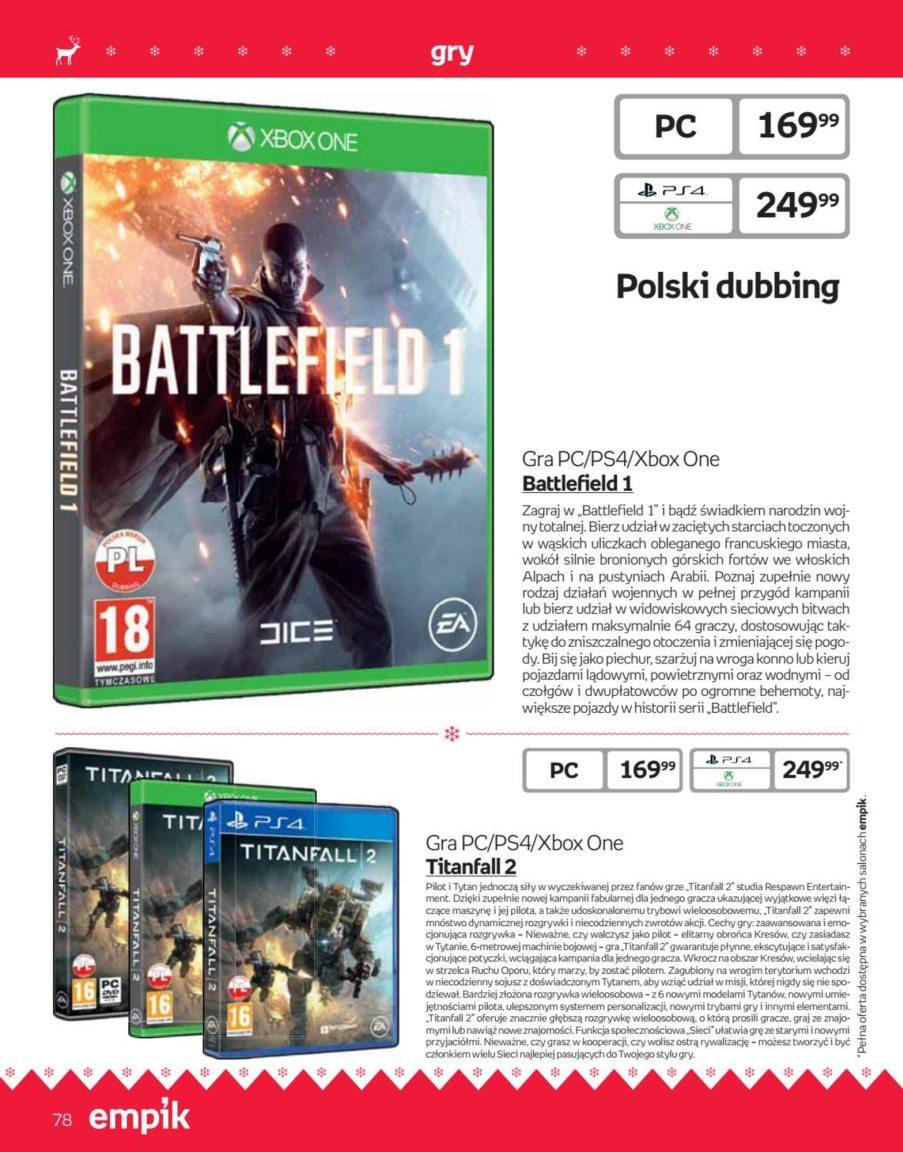 Gazetka promocyjna empik str. 78