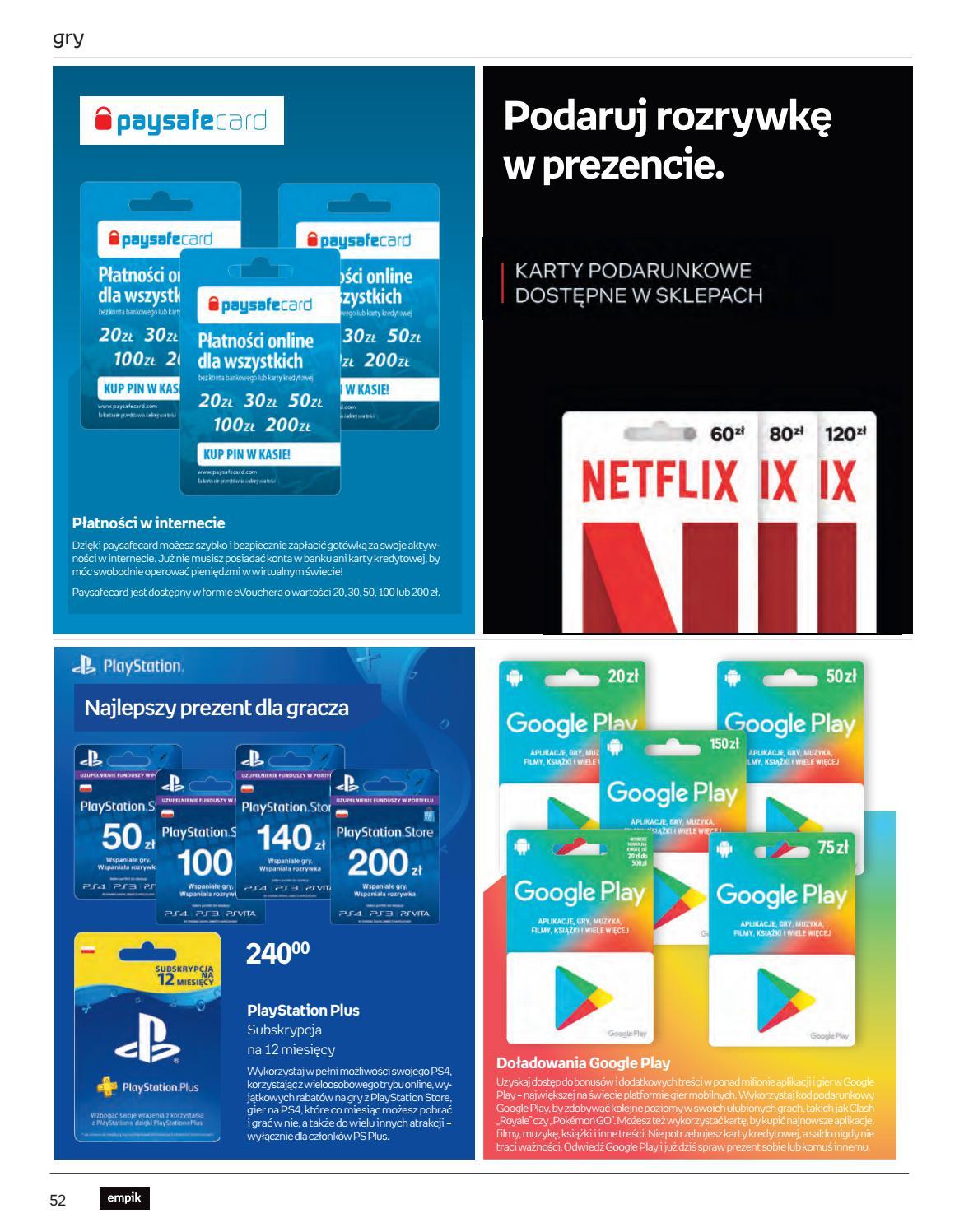 Gazetka promocyjna empik str. 52