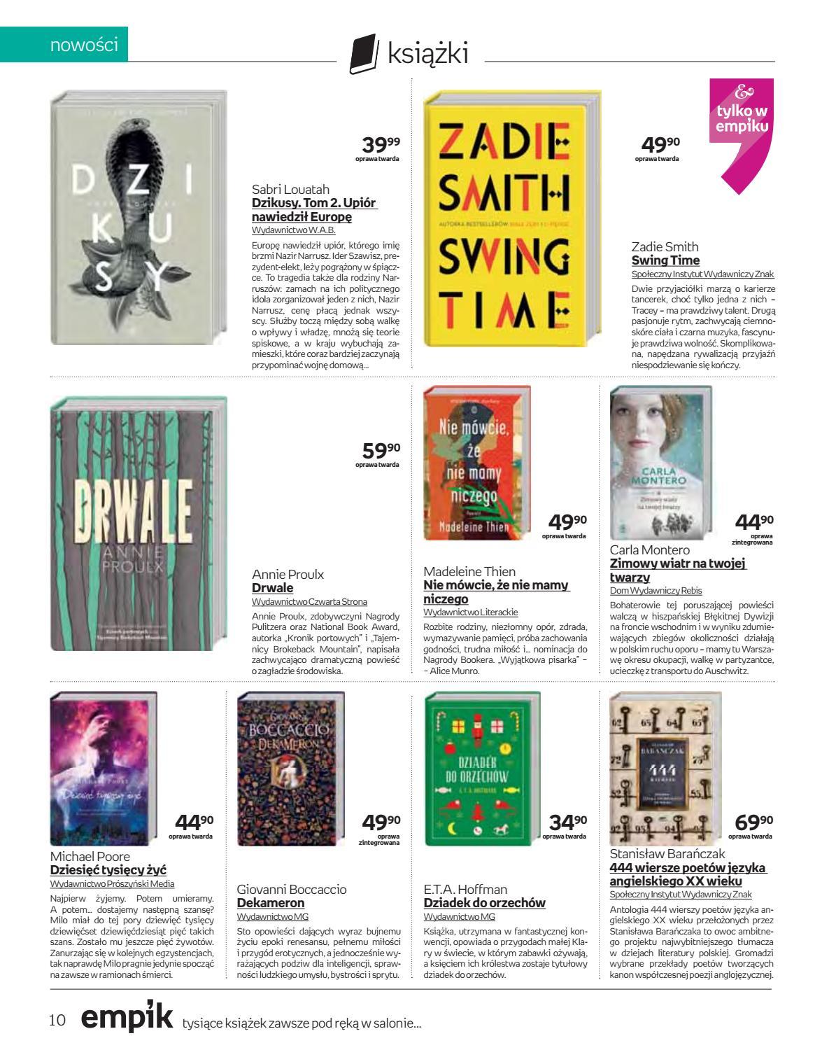 Gazetka promocyjna empik str. 10