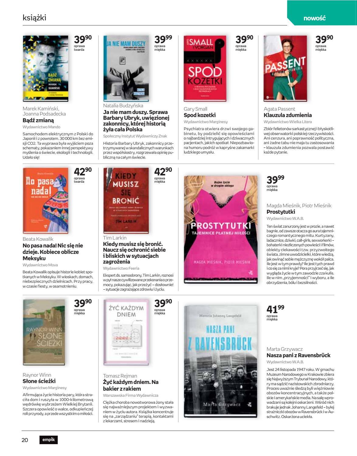 Gazetka promocyjna empik str. 20