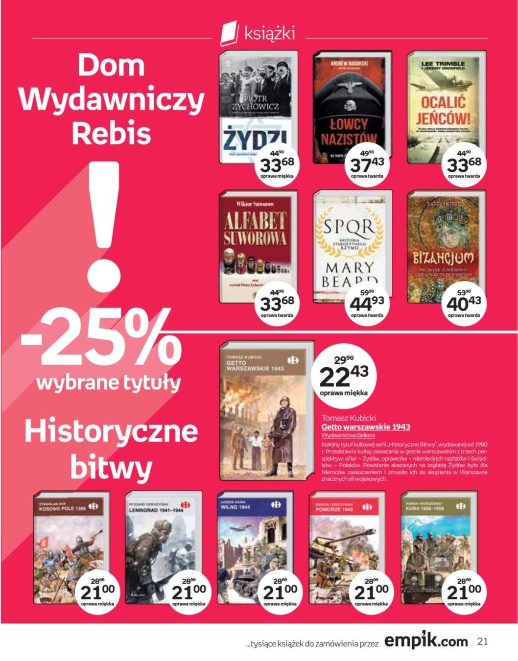 Gazetka promocyjna empik str. 21