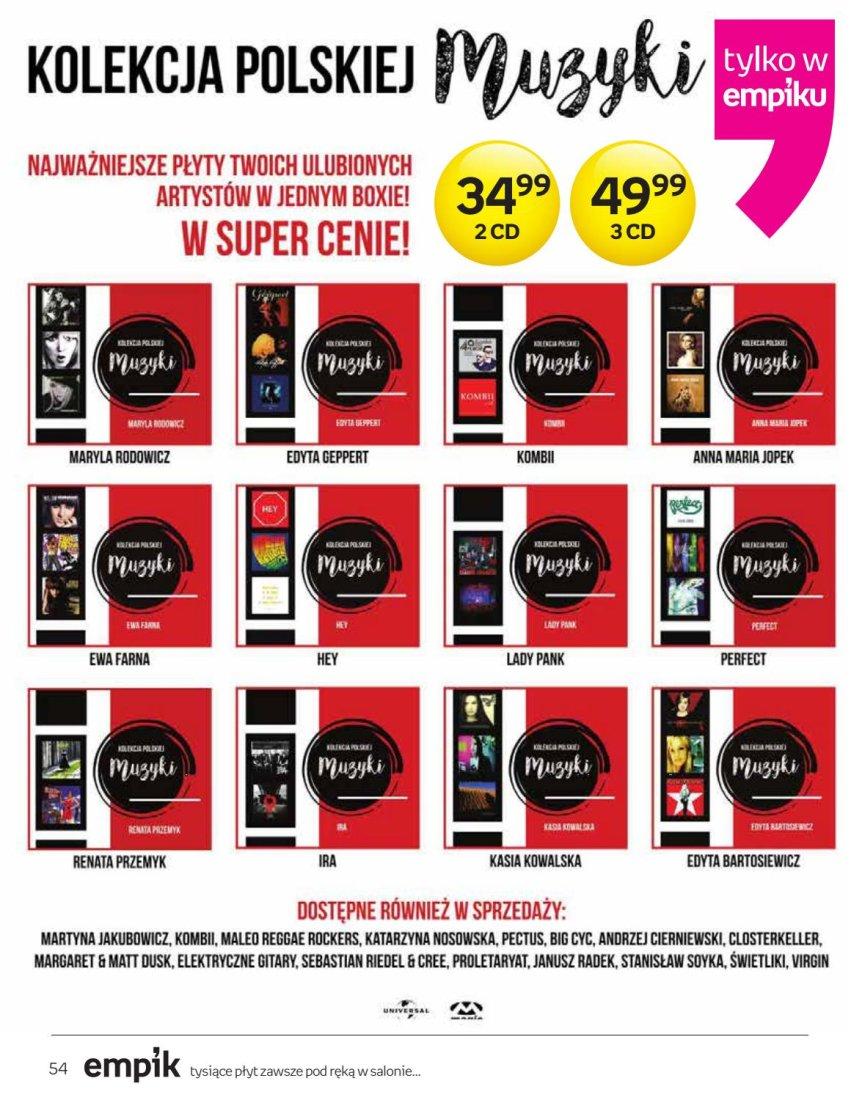 Gazetka promocyjna empik str. 54