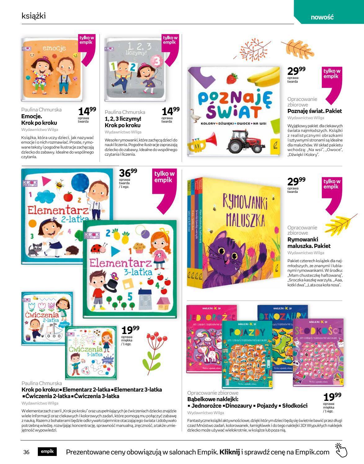 Gazetka promocyjna empik str. 36