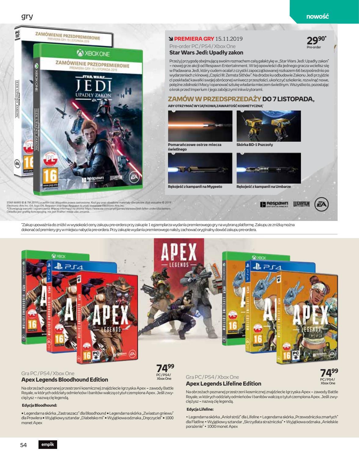 Gazetka promocyjna empik str. 54