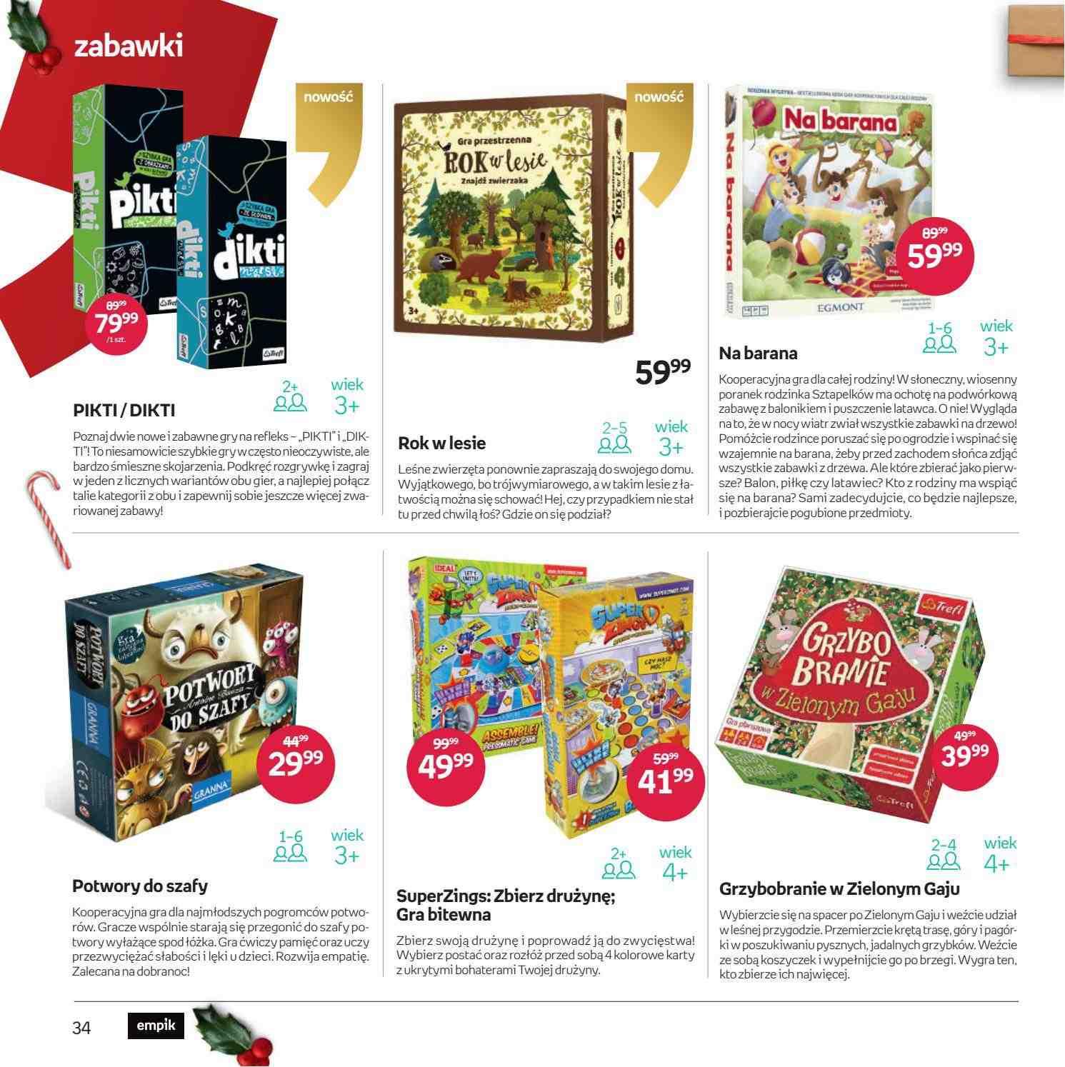 Gazetka promocyjna empik str. 34