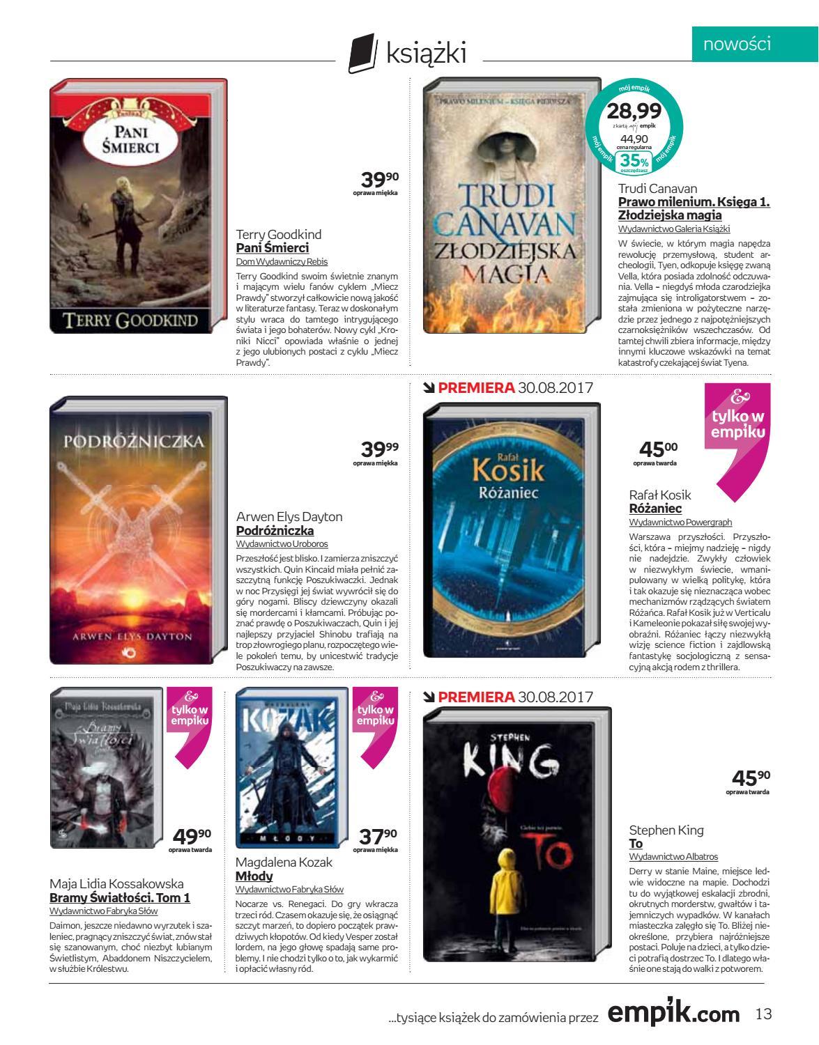 Gazetka promocyjna empik str. 13