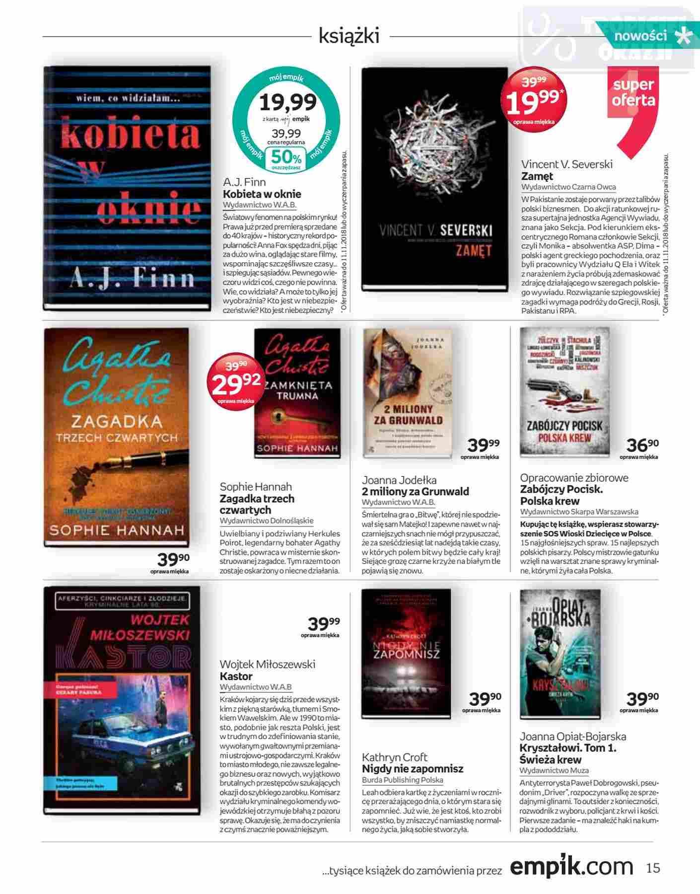 Gazetka promocyjna empik str. 15