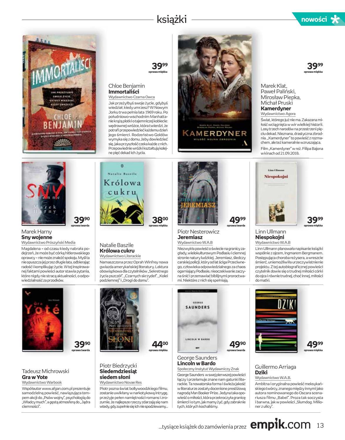 Gazetka promocyjna empik str. 13