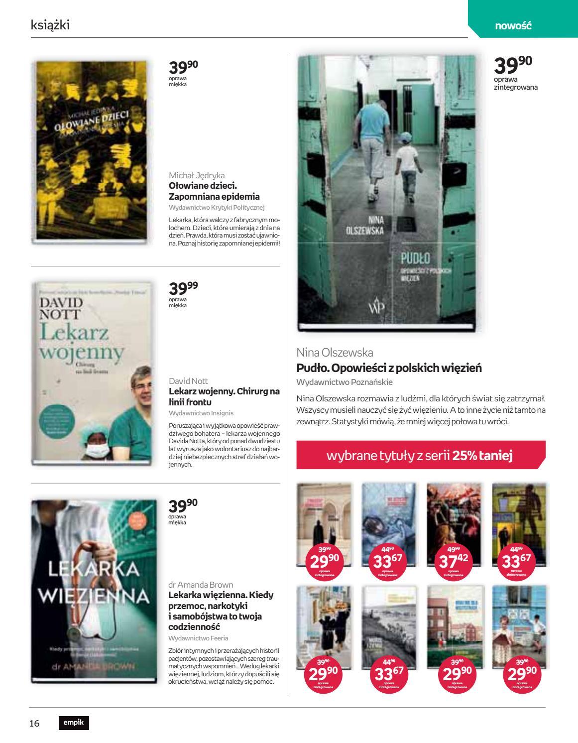 Gazetka promocyjna empik str. 16