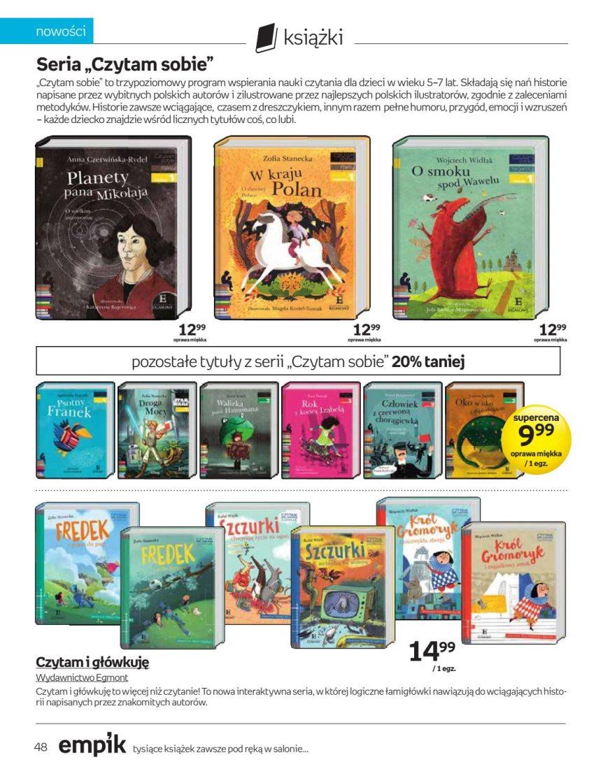 Gazetka promocyjna empik str. 48