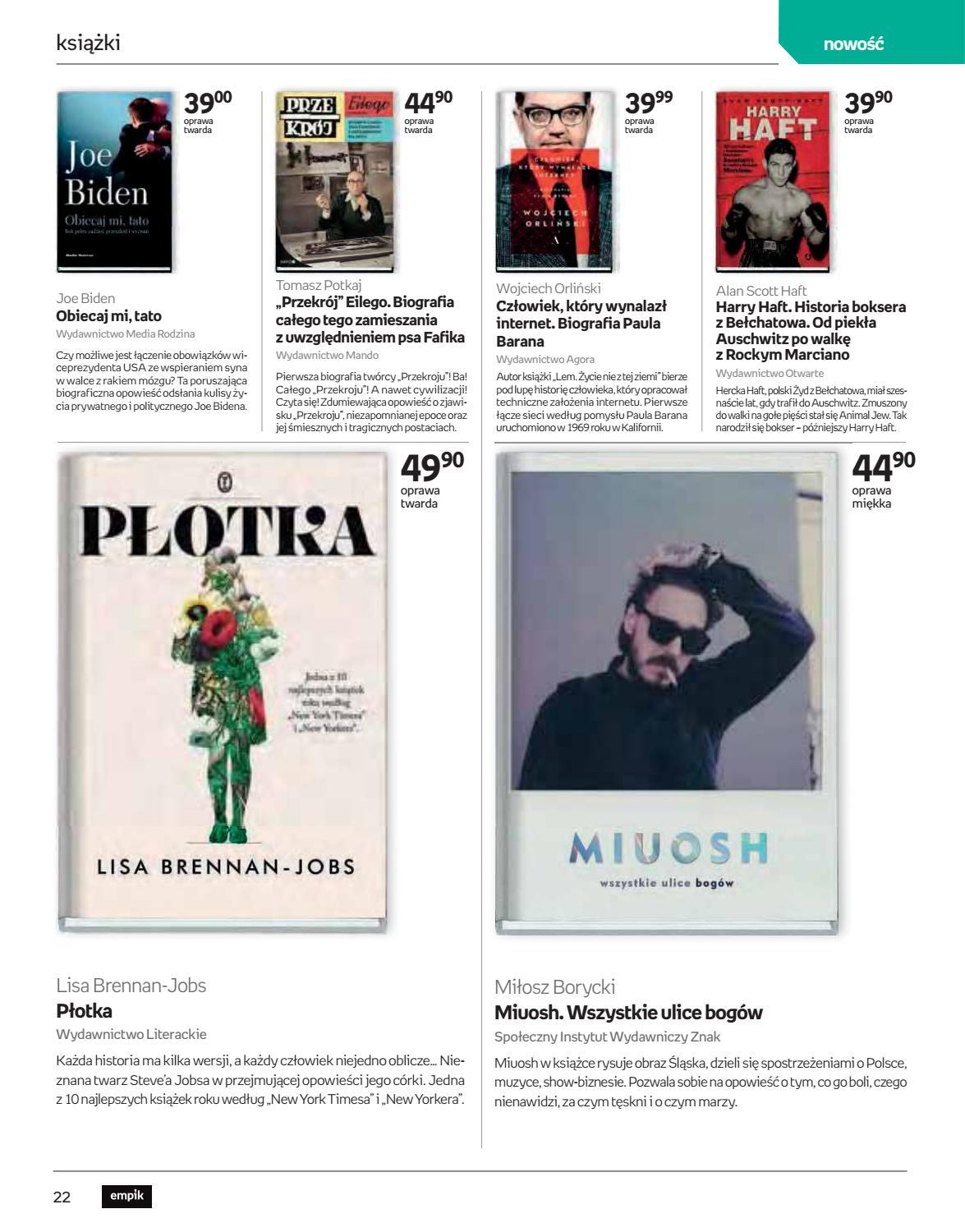 Gazetka promocyjna empik str. 22