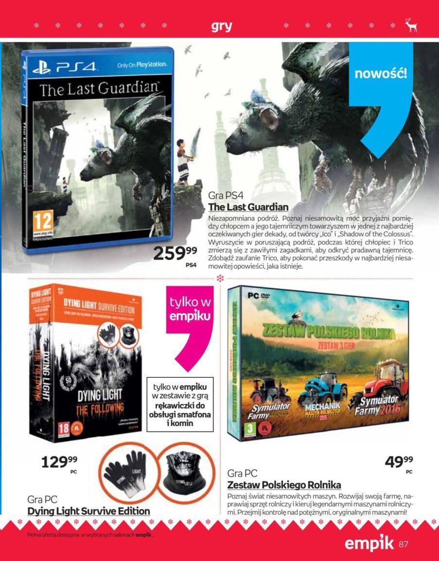 Gazetka promocyjna empik str. 87