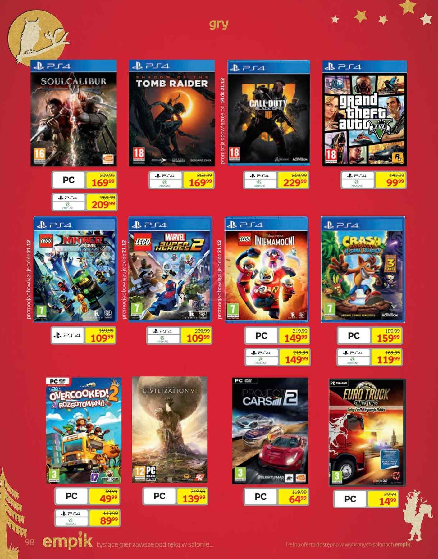 Gazetka promocyjna empik str. 98