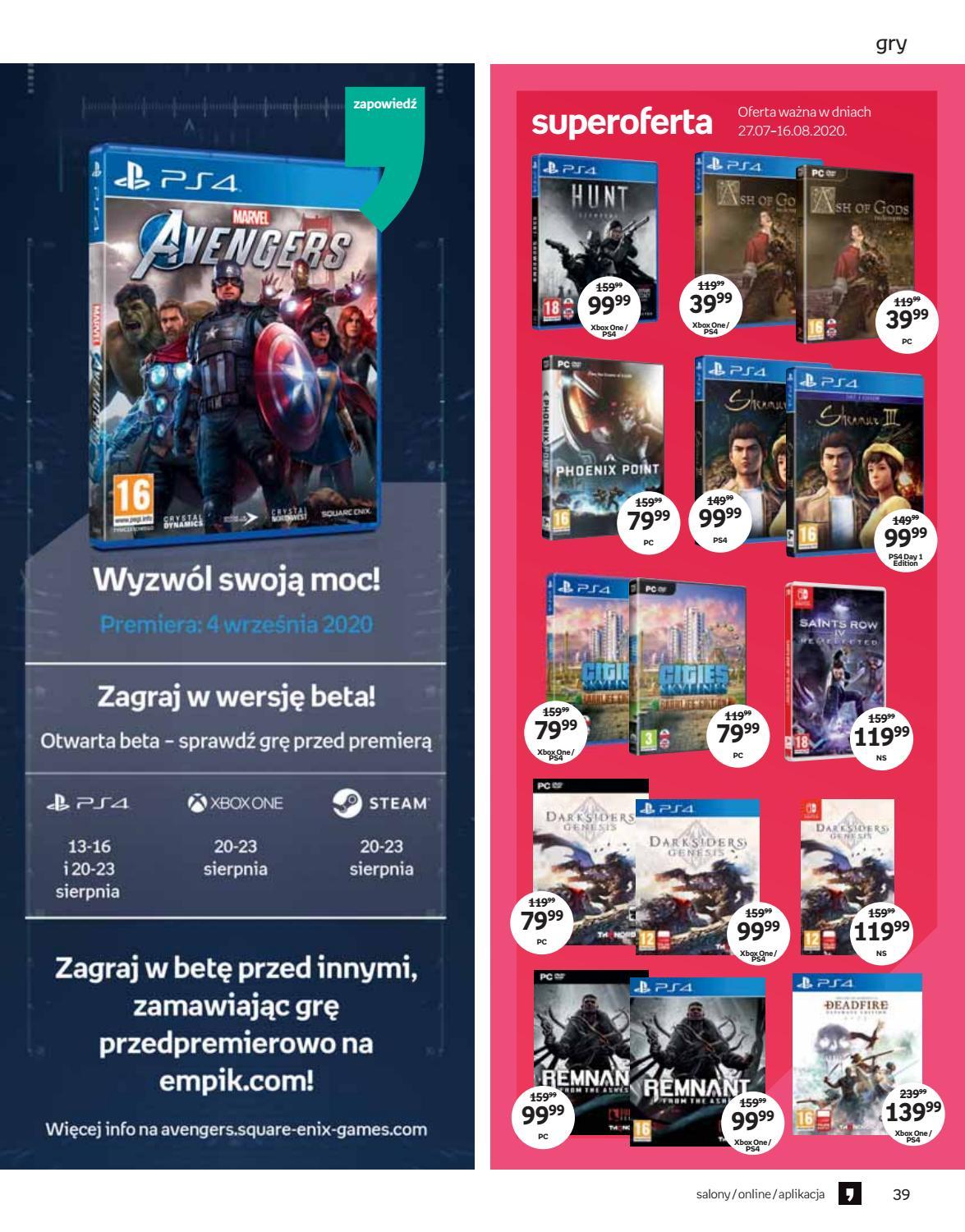 Gazetka promocyjna empik str. 39