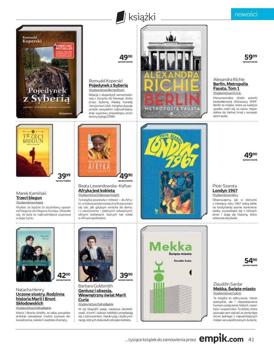 Gazetka promocyjna empik str. 41