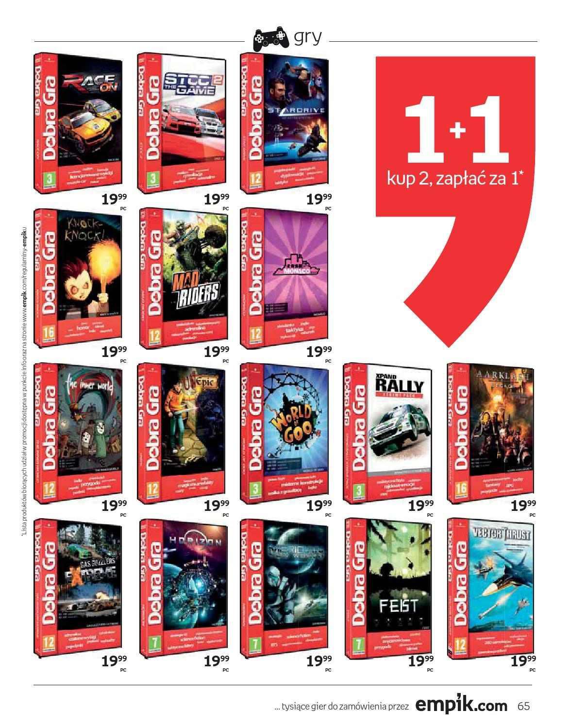 Gazetka promocyjna empik str. 65