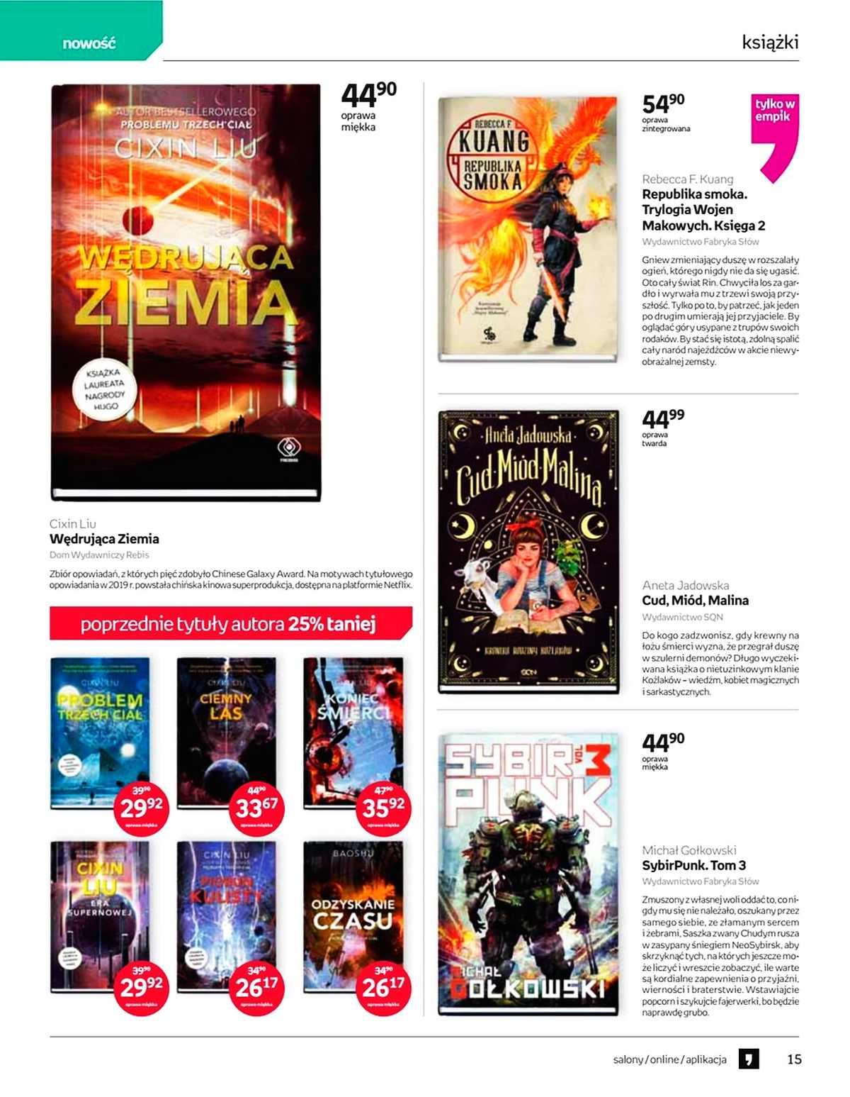 Gazetka promocyjna empik str. 15