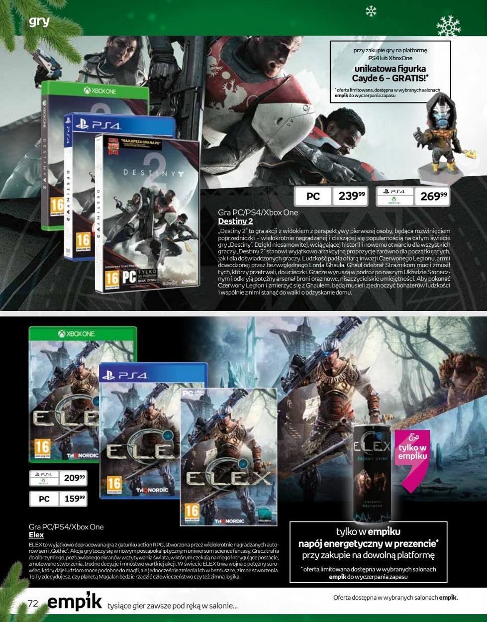 Gazetka promocyjna empik str. 72