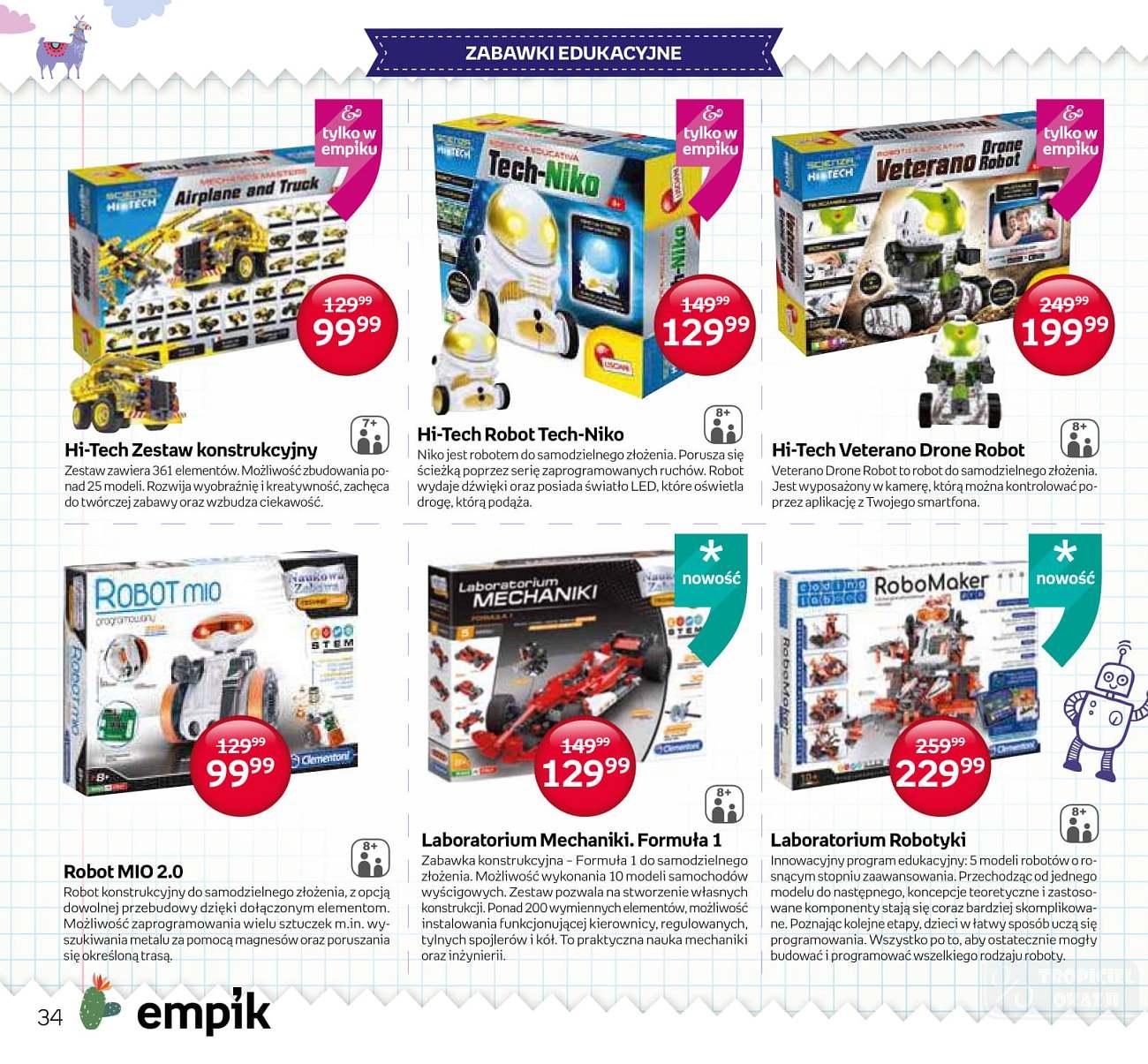 Gazetka promocyjna empik str. 34