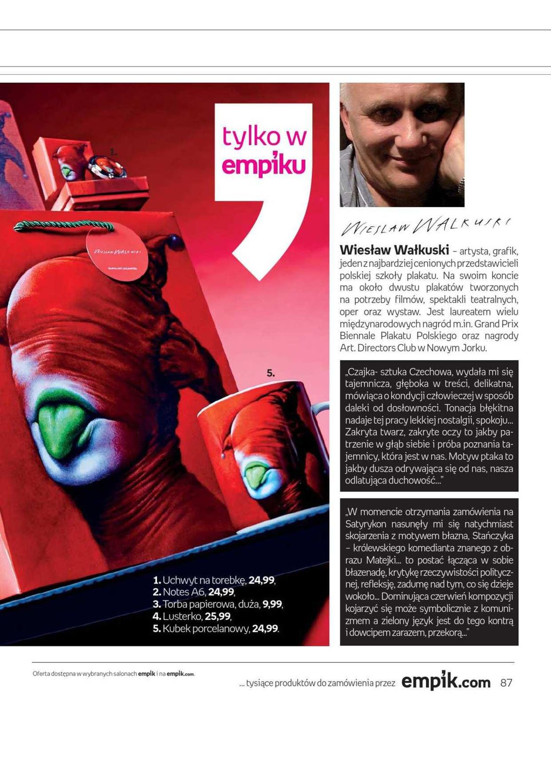 Gazetka promocyjna empik str. 87