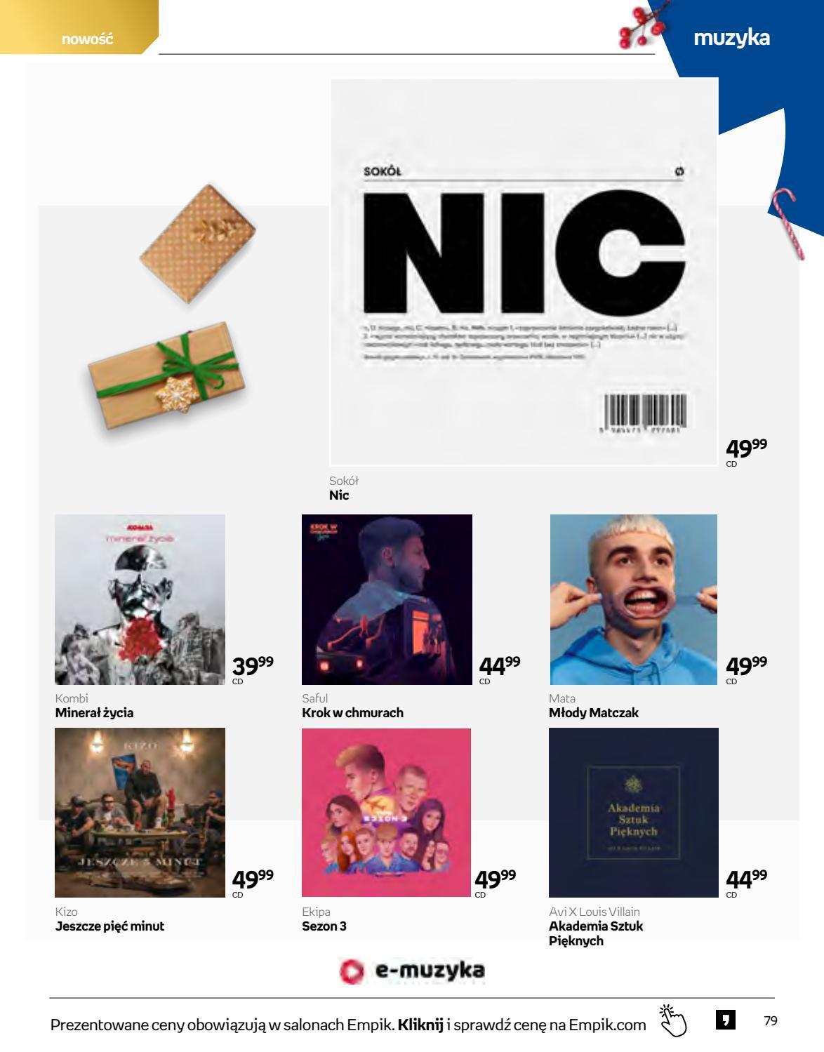 Gazetka promocyjna empik str. 79