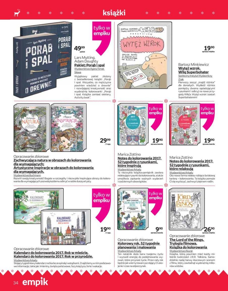 Gazetka promocyjna empik str. 34