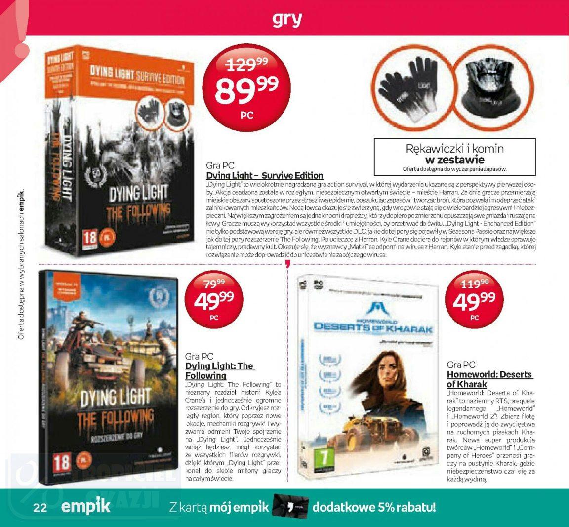 Gazetka promocyjna empik str. 22