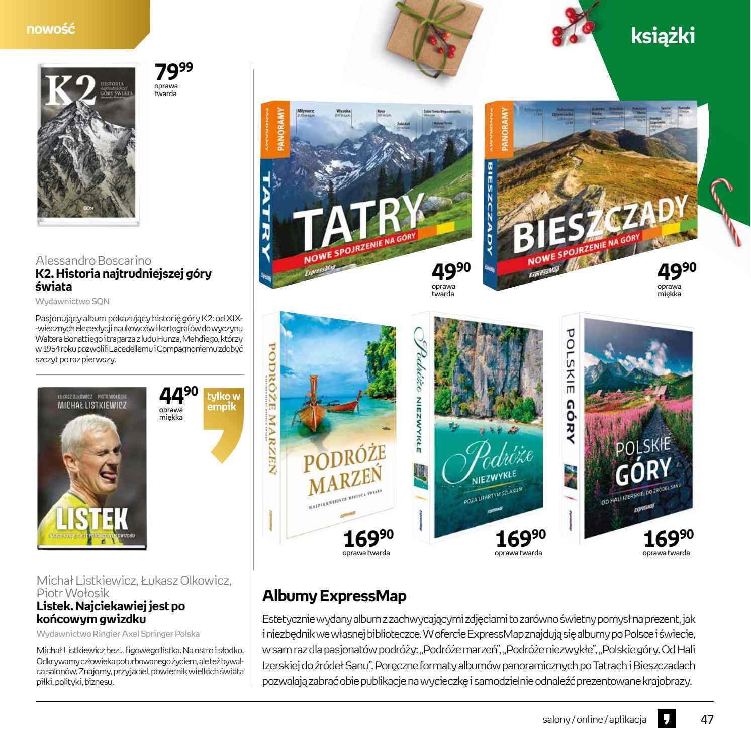 Gazetka promocyjna empik str. 47