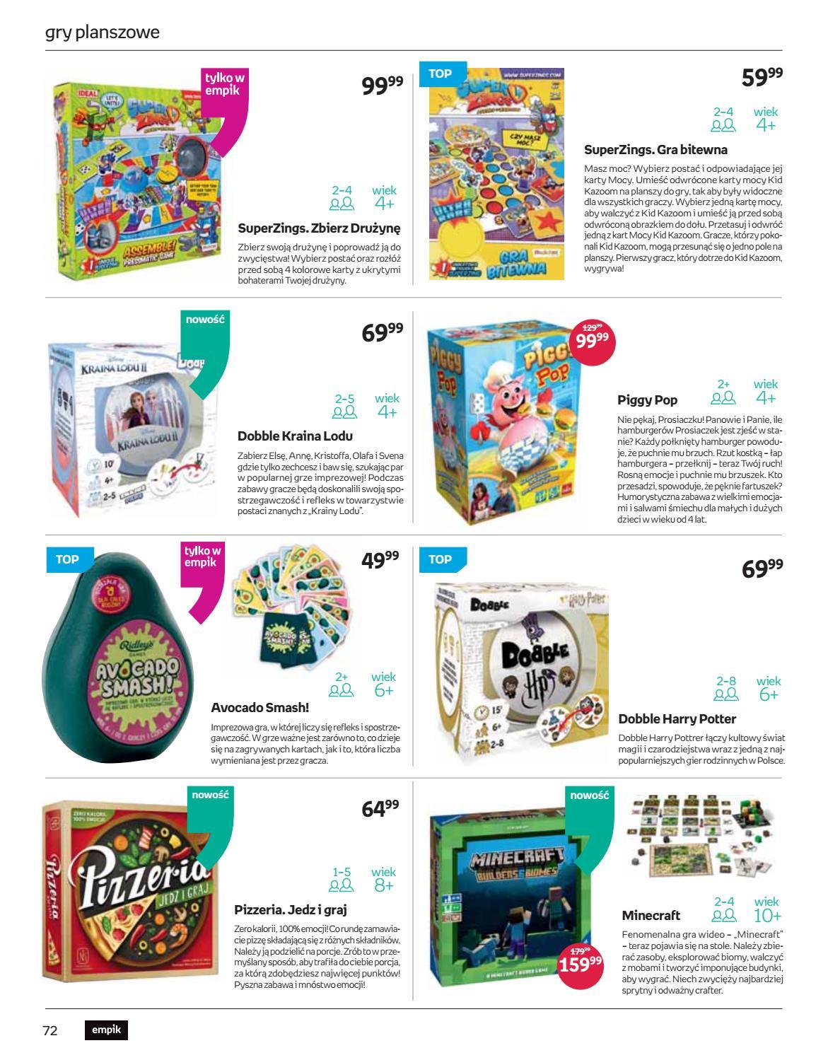 Gazetka promocyjna empik str. 72