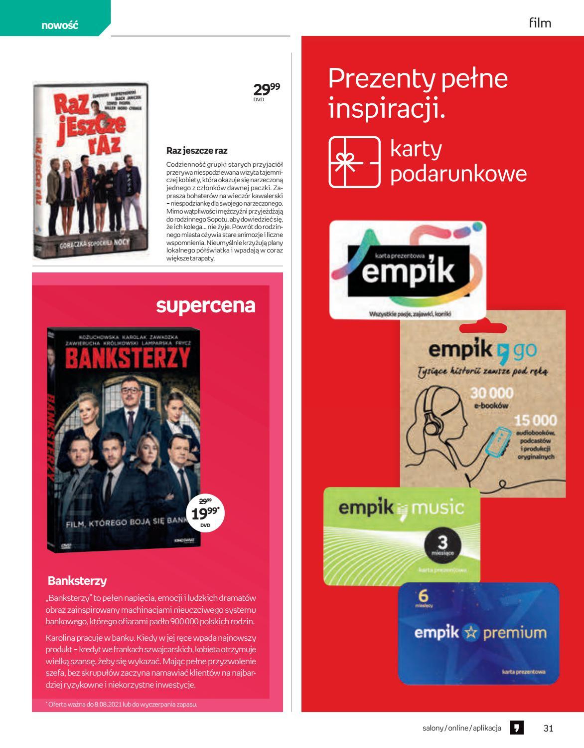 Gazetka promocyjna empik str. 31