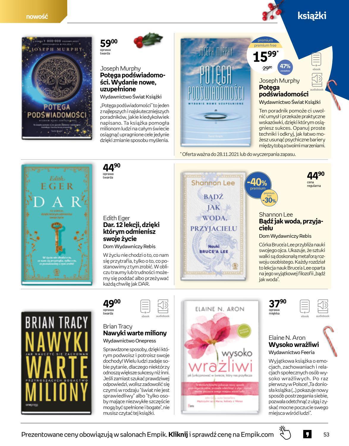 Gazetka promocyjna empik str. 53