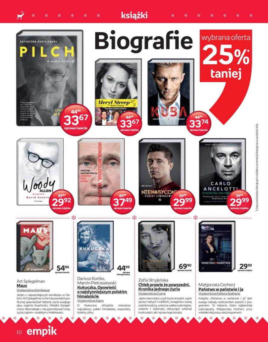 Gazetka promocyjna empik str. 10
