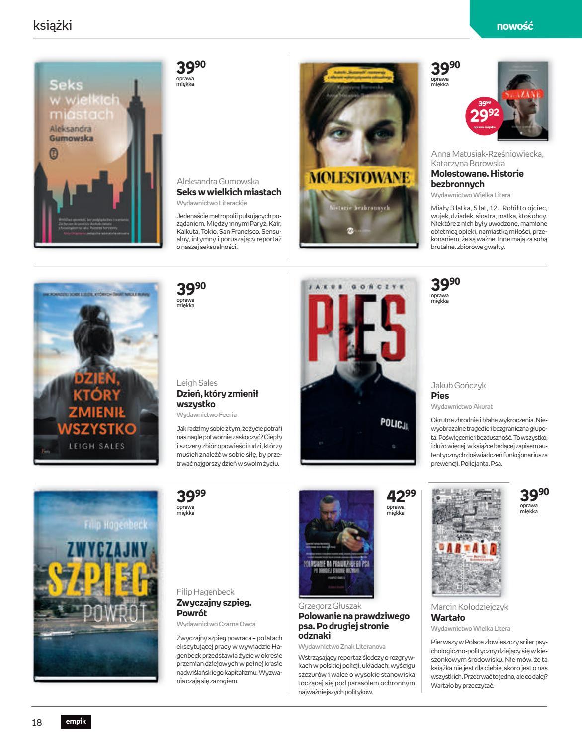 Gazetka promocyjna empik str. 18